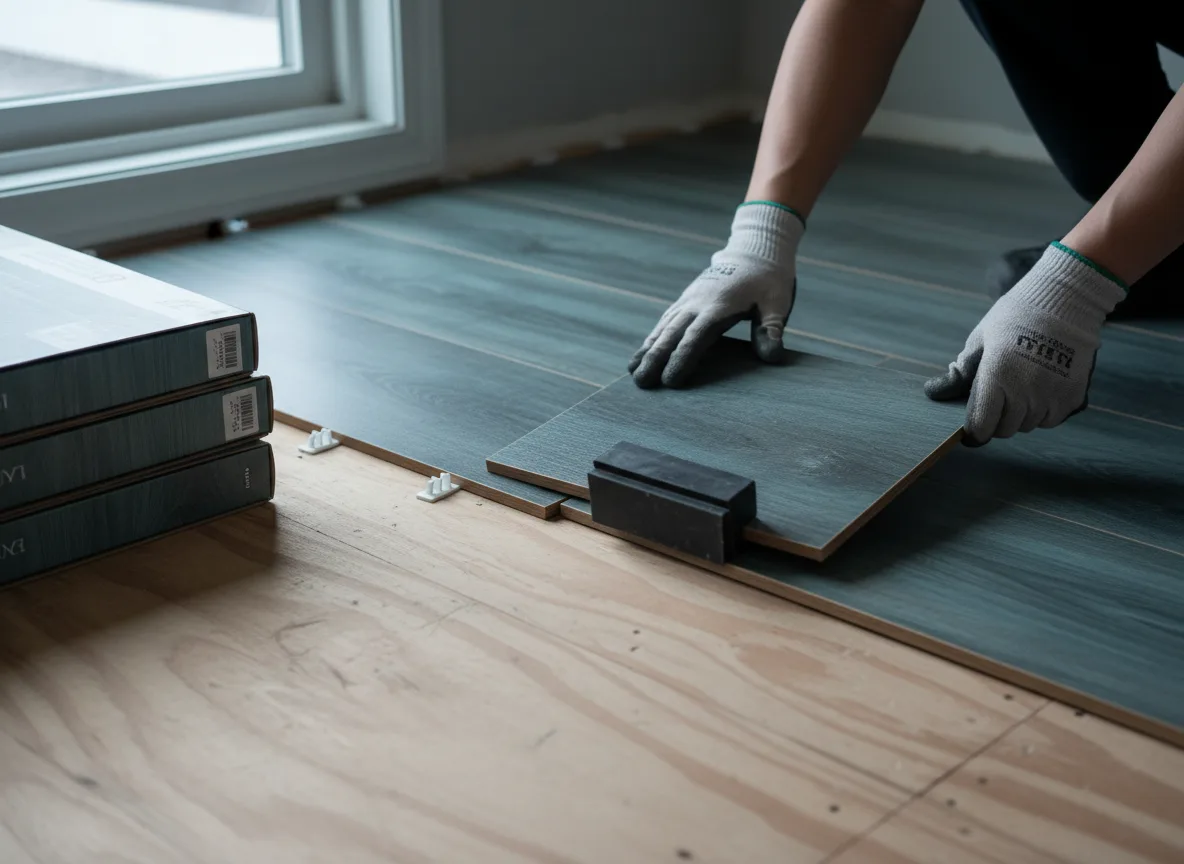 Luxury Vinyl Plank Installation company in Darfur, MN